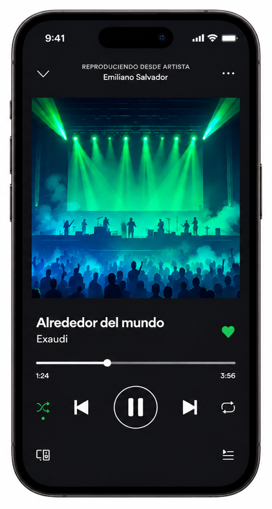 Spotify Live project image 2